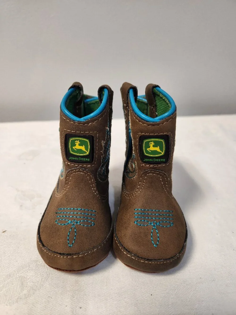 John Deere Infant Booties